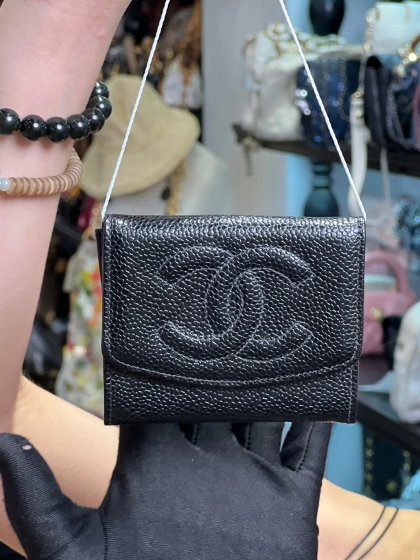 95新 Chanel/香奈儿 夏七中古/Chanel钱包/单肩包1239358