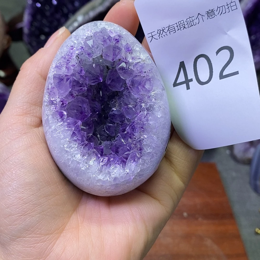 紫晶珠宝半成品未镶嵌