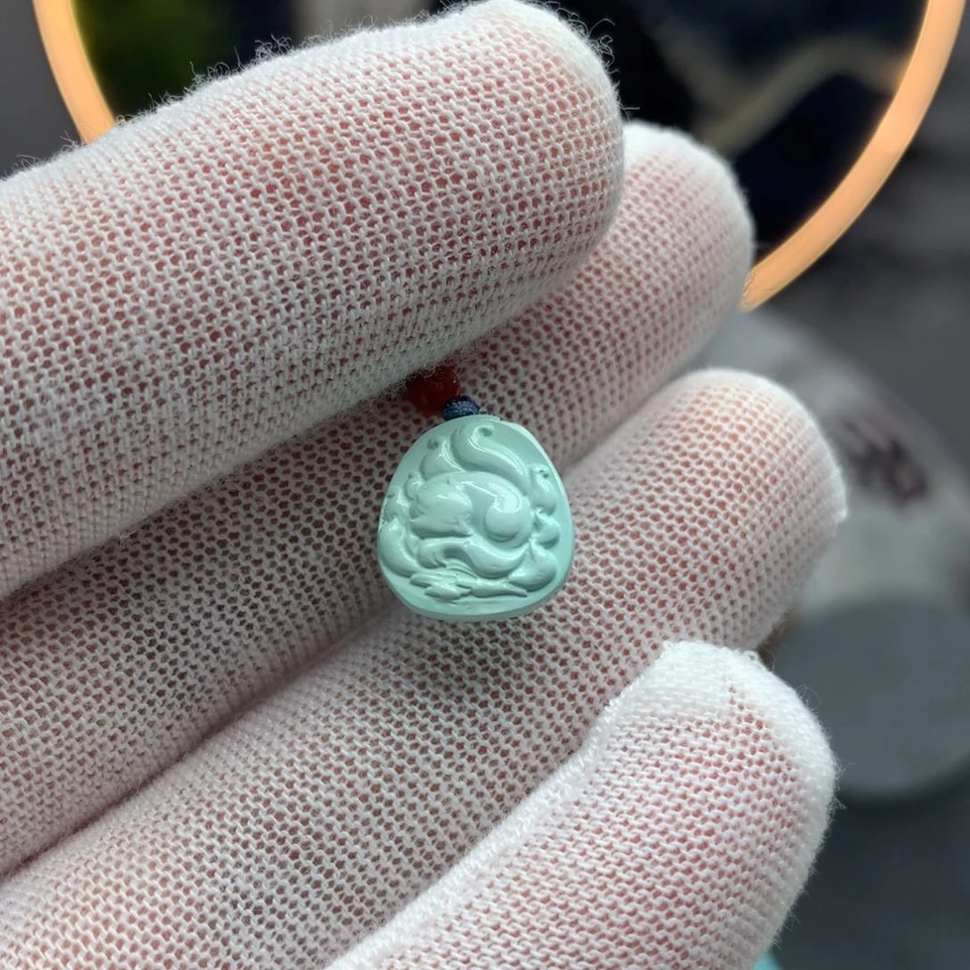 绿松石挂件未镶嵌