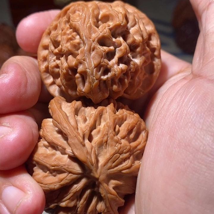 张***喜把件文玩核桃核桃