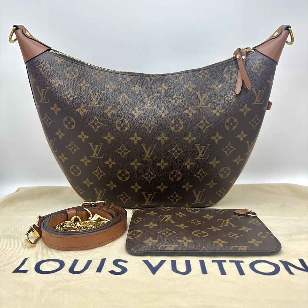 95新 LouisVuitton/路易威登 LOOP HOBO大月亮子母腋下包 53211