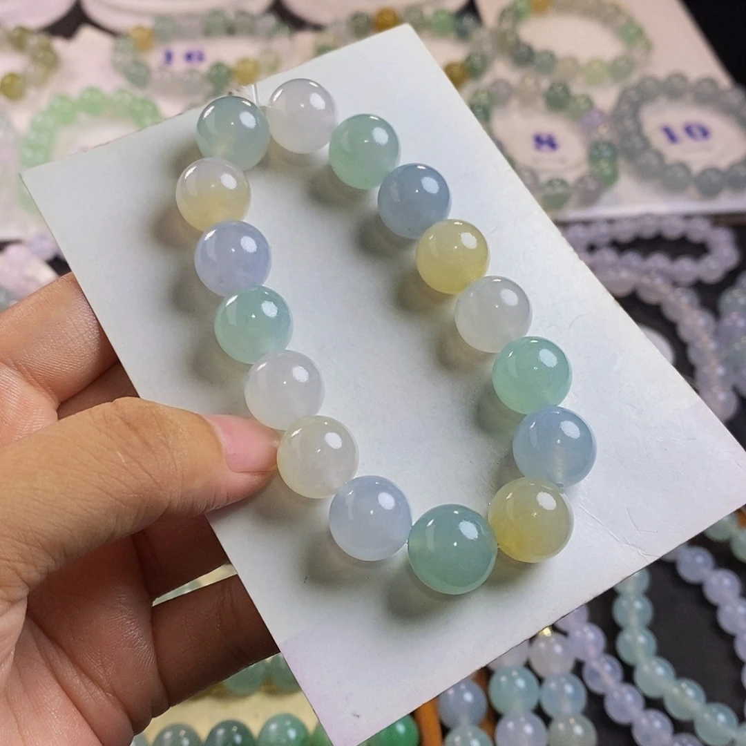 定制翡翠未镶嵌卡12+