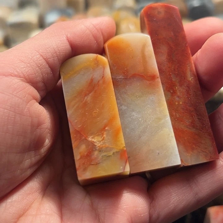 了***人昌化石印石昌化石印石红花冻