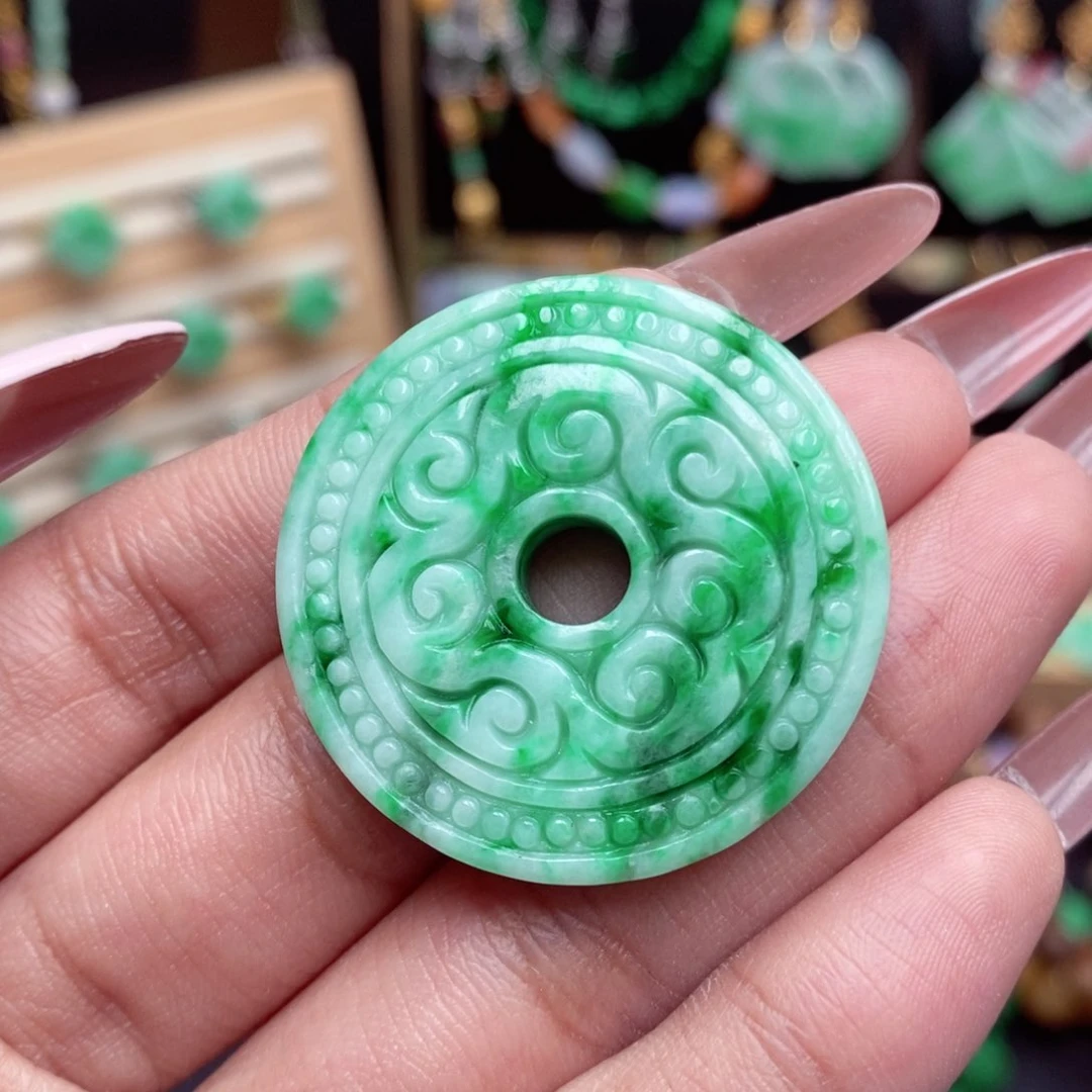 颈饰未镶嵌翡翠翡翠吊坠