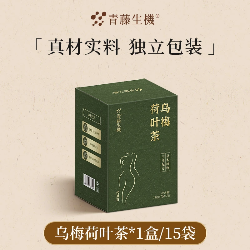 乌梅汤3.0乌梅荷叶茶秋季养生茶官方旗舰店