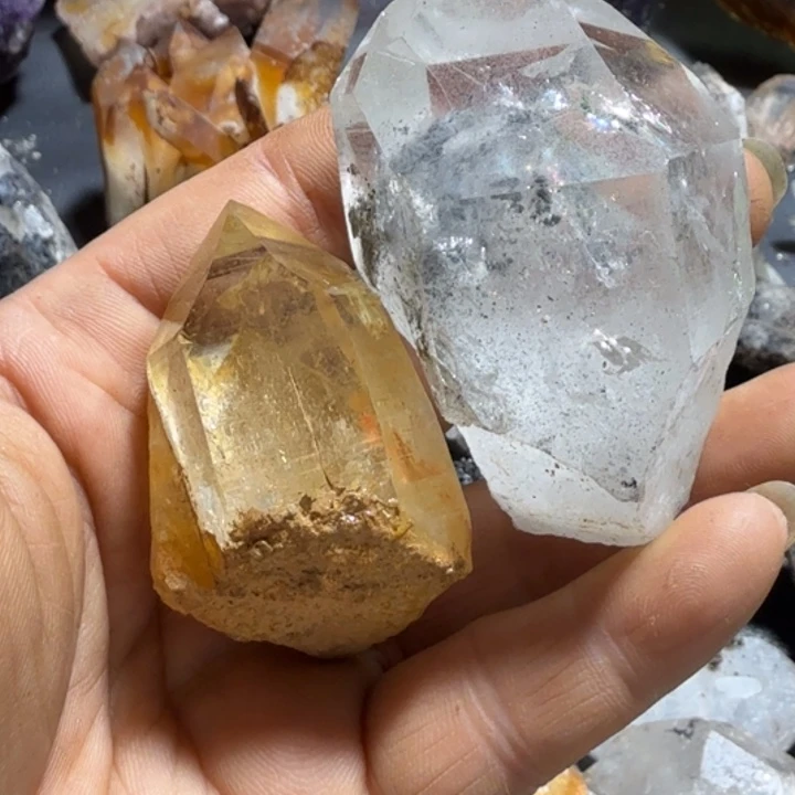 一***开未镶嵌珠宝半成品水晶