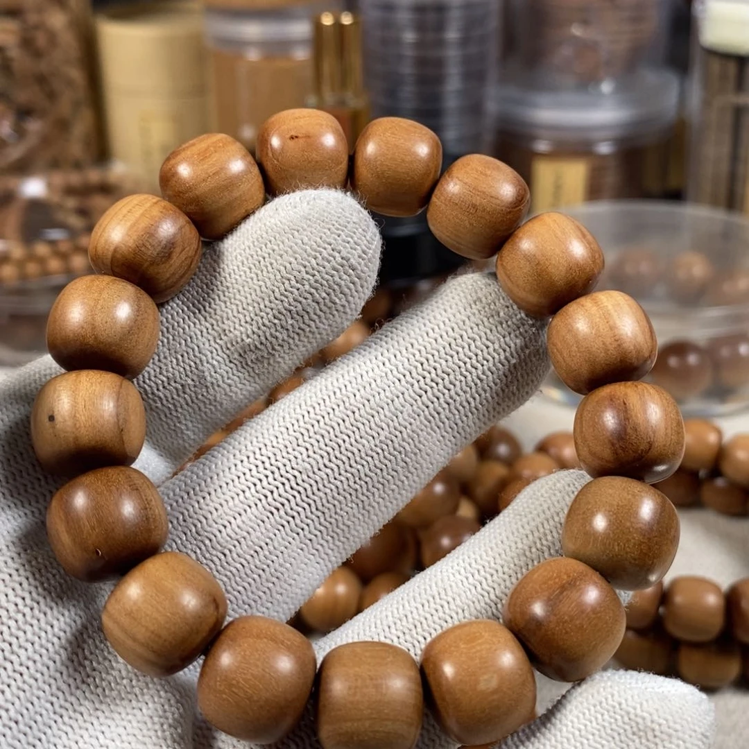 檀香木手串/手链12×13黑肉福利串 迈索尔