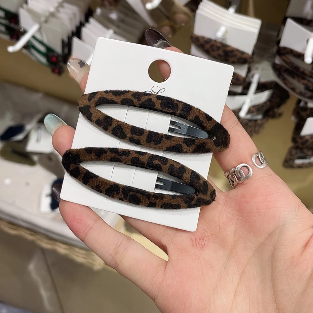 铁合金皮质椭圆豹纹