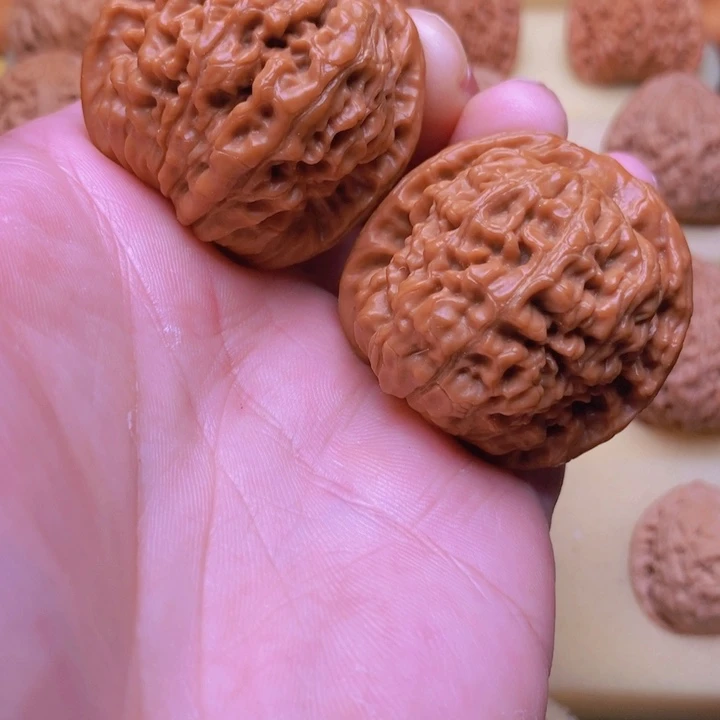 文玩核桃把件41全品莲花