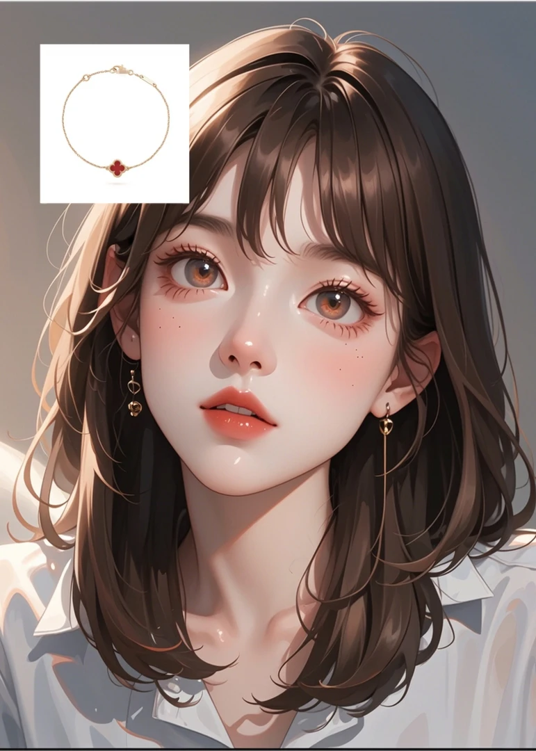 单花mini手链 时尚百搭【假发】