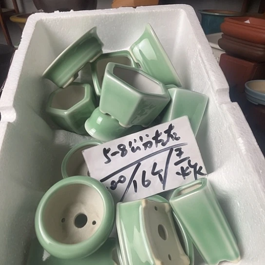 宜兴紫砂花盆福利16个