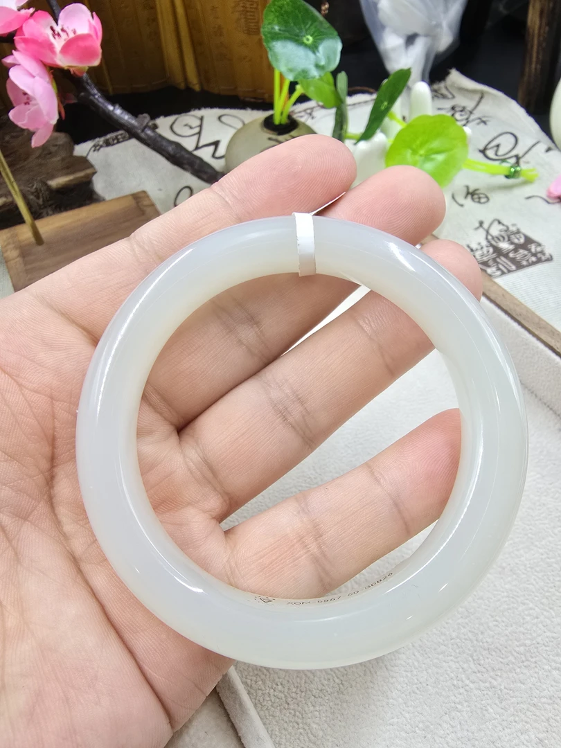 （一哥专属）GG-6603和田玉手镯53-60多样性发其一