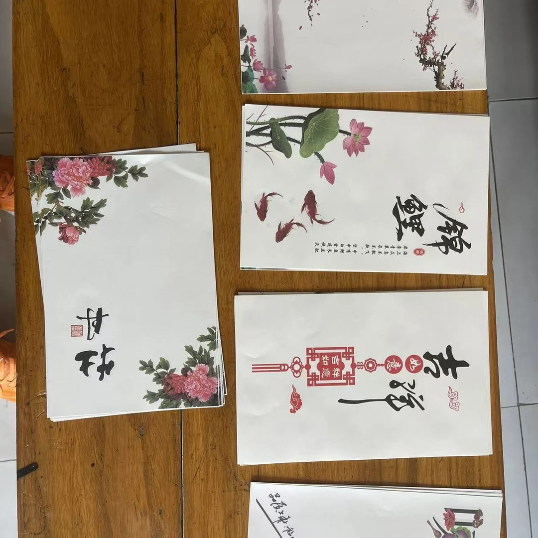 多款油纸袋餐盘意境菜垫纸酒店纸袋子烘焙用纸国风