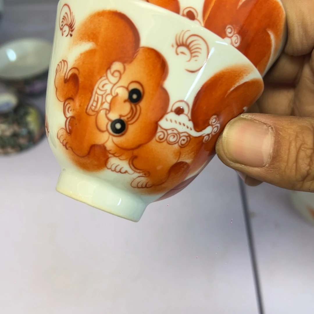 德***和瓷片瓷器摆件、茶室雅器