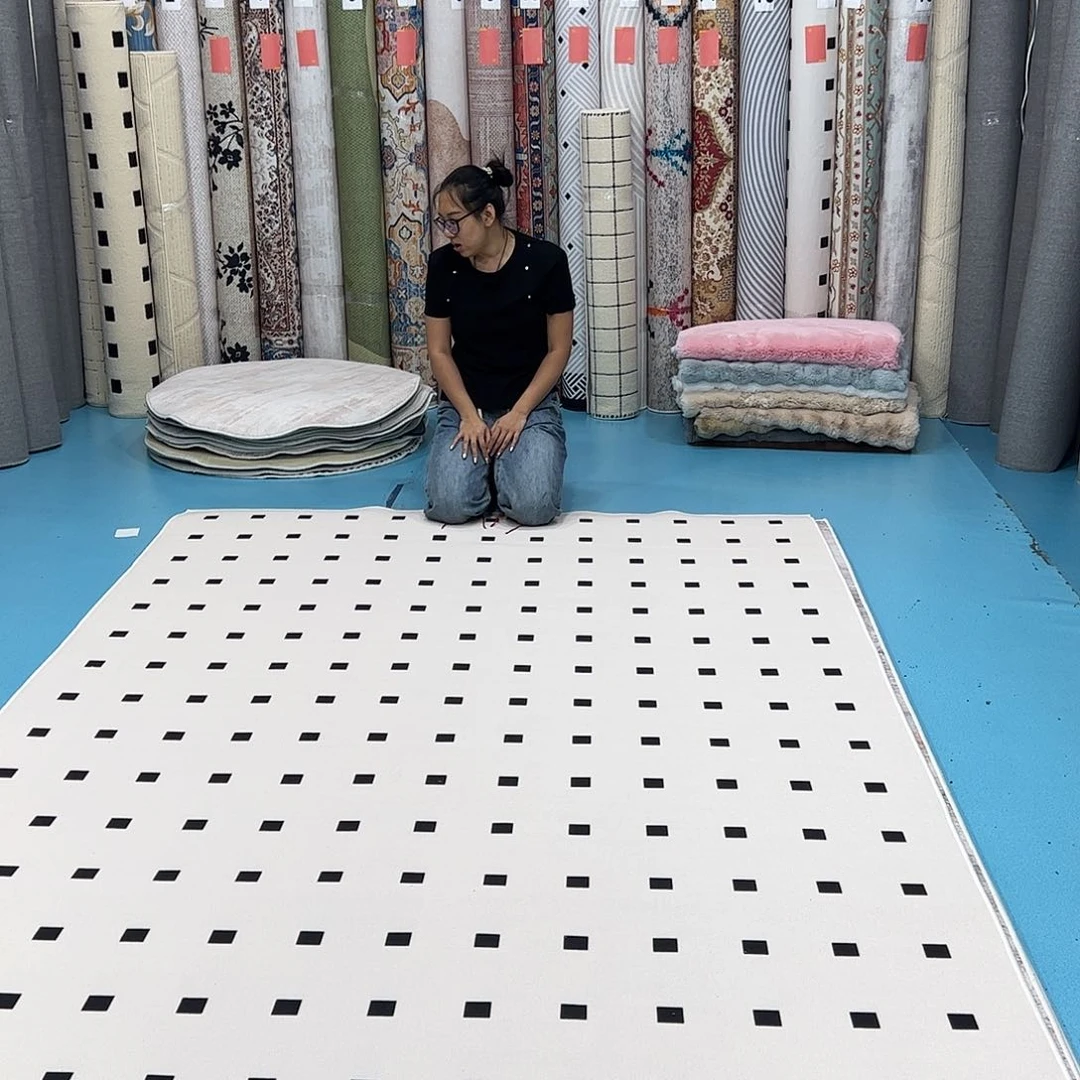 混纺200×300误差正负1-3厘米加厚棉布底比利时绒微瑕