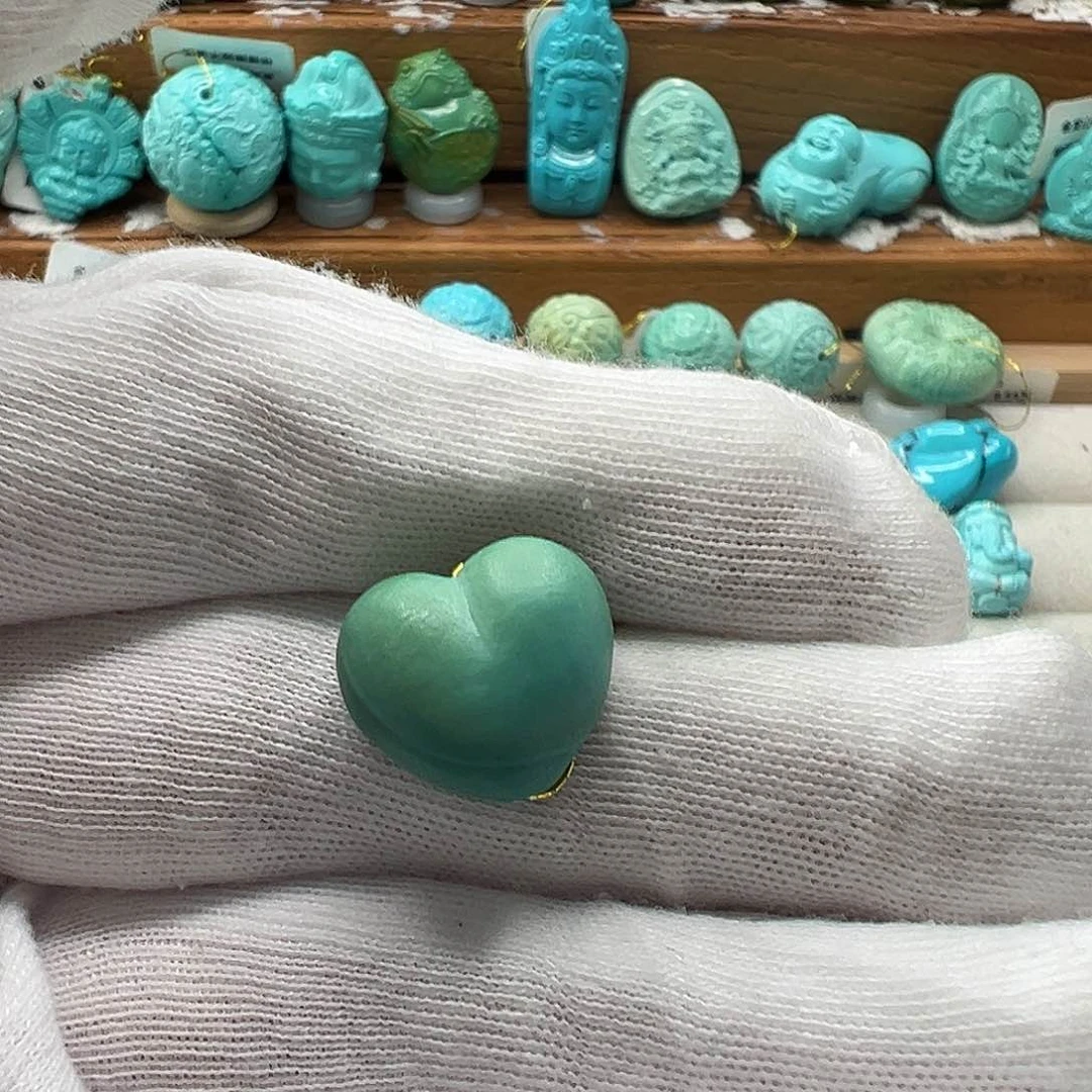 绿松石爱心 未镶嵌
