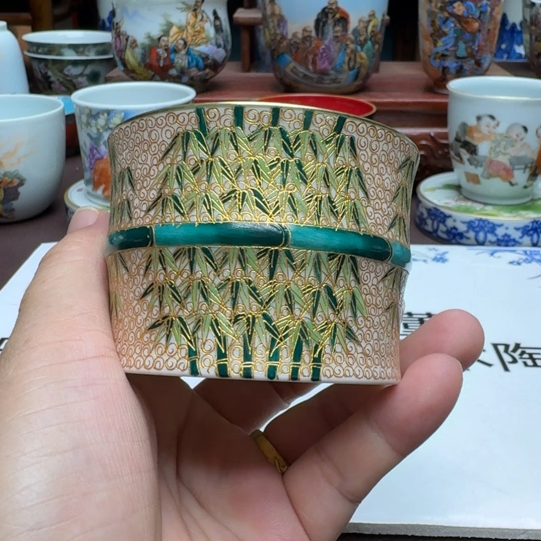 景德镇手工手绘展示