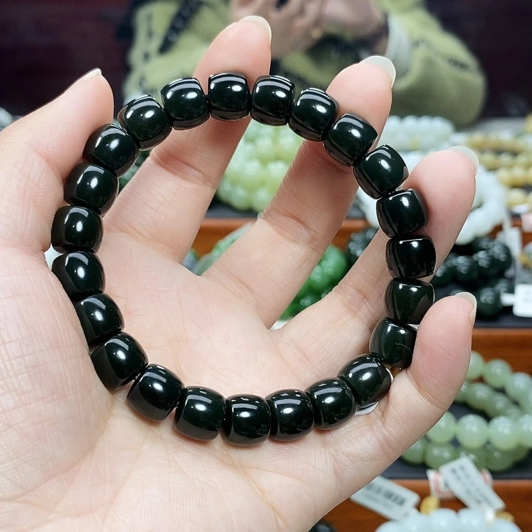 和田玉手链未镶嵌