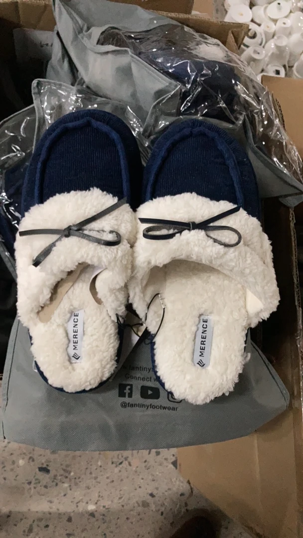 【拍大一码】拖鞋深蓝色992