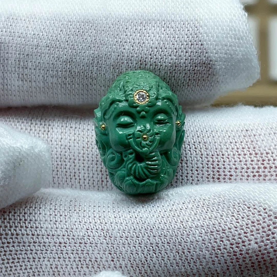 绿松石珠宝奇石未镶嵌