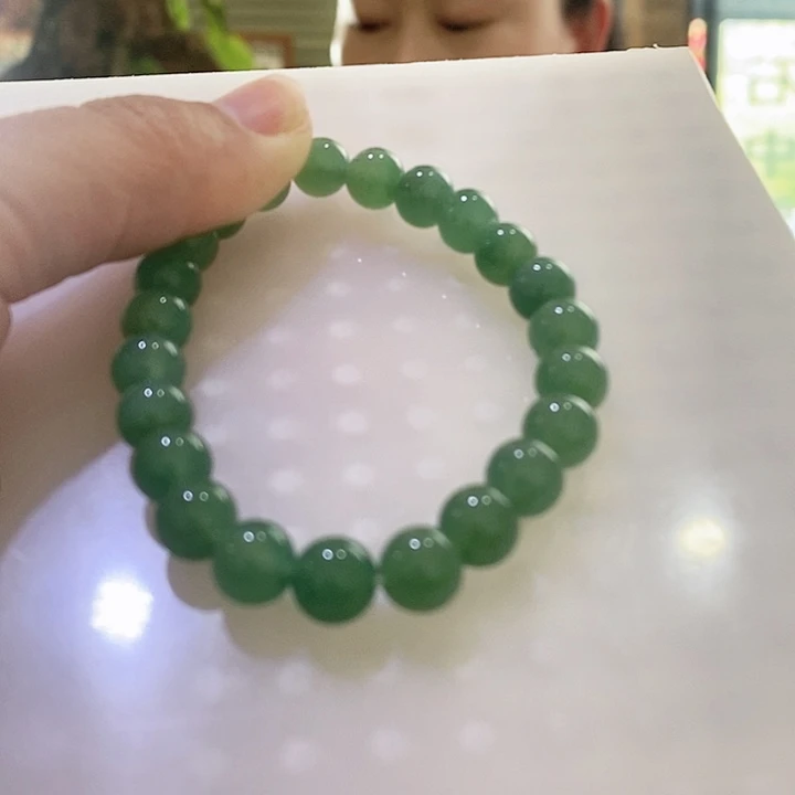 密玉（石英质玉）手链未镶嵌