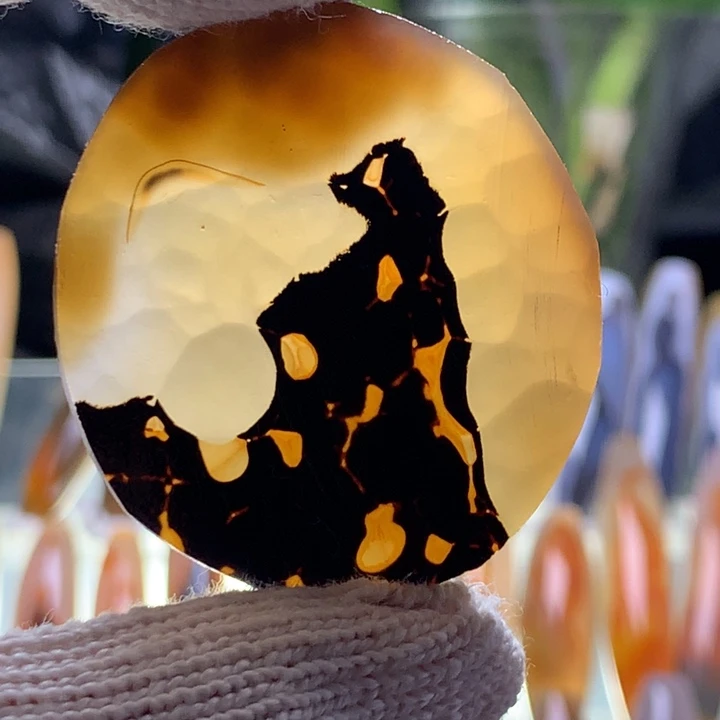 未镶嵌玛瑙/玉髓珠宝半成品153