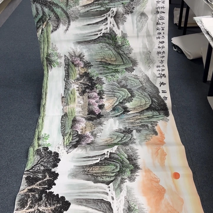 国画绘画手绘作品