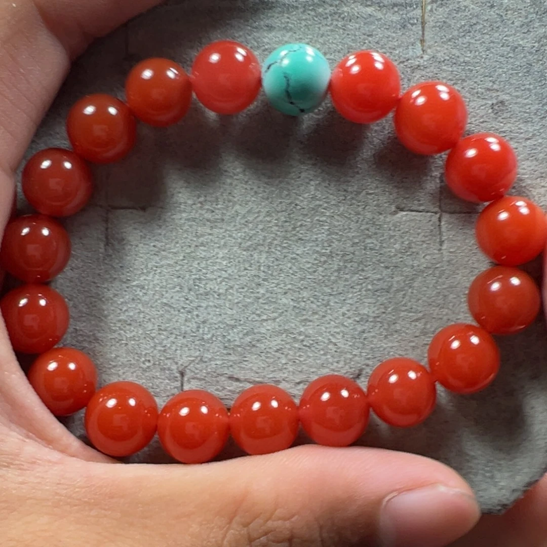 南红玛瑙未镶嵌天然原矿单圈10+