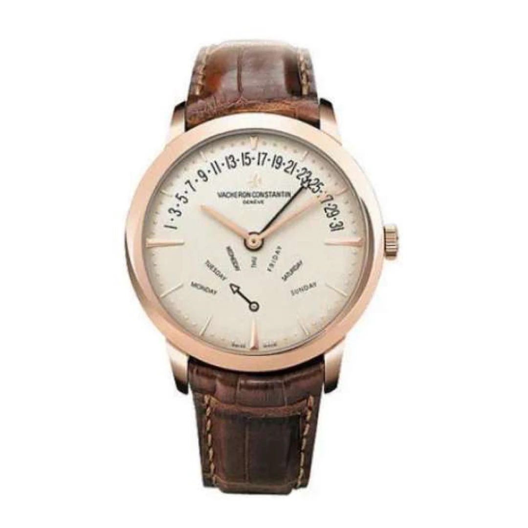 95新 Vacheron Constantin/江诗丹顿 传承86020/18k粉红金/42.5mm