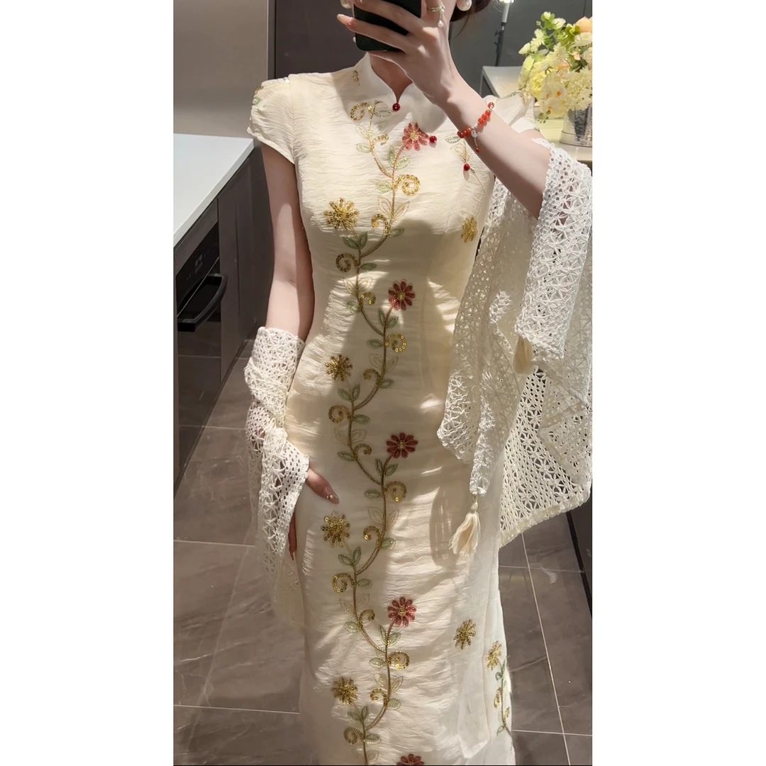 【现货】【婉婉定制】【繁花若梦】连衣裙套装CDW5LYQ1177A