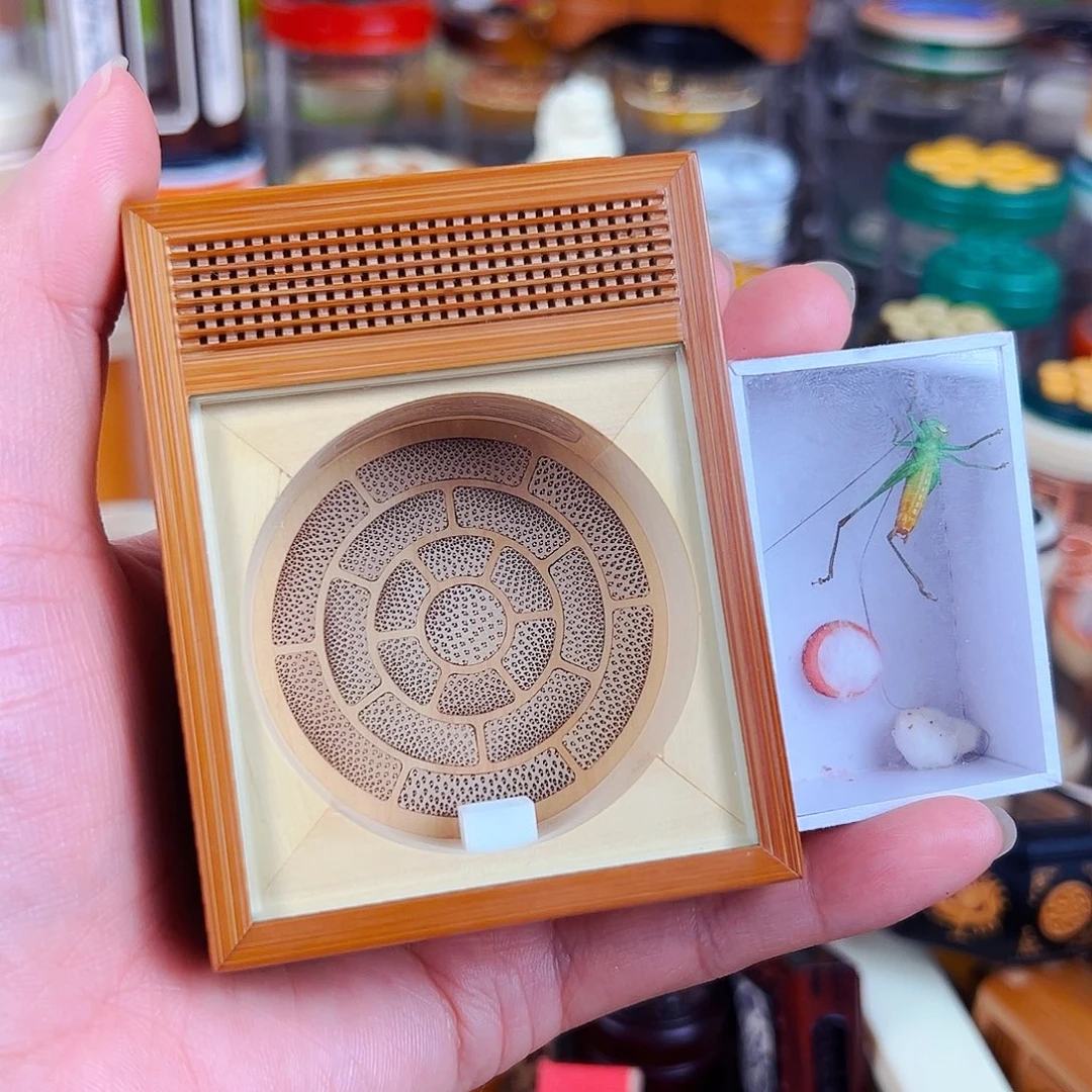 城墙砖竹林金钟盒配糖果