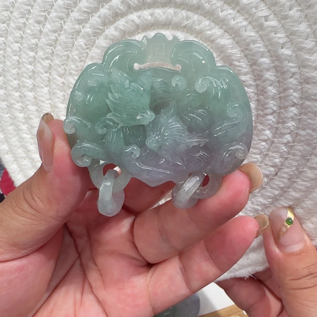 定制翡翠未镶嵌仿古