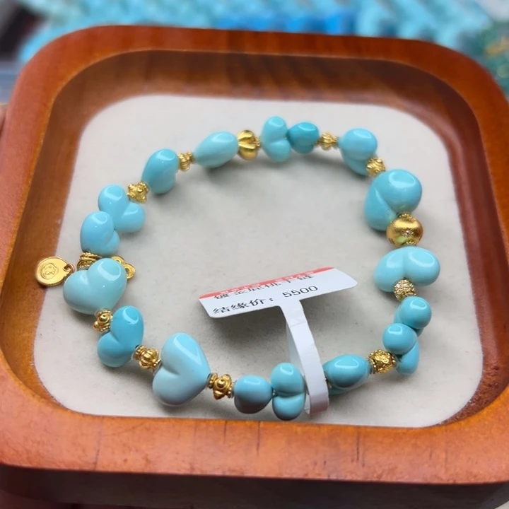 未镶嵌绿松石手链