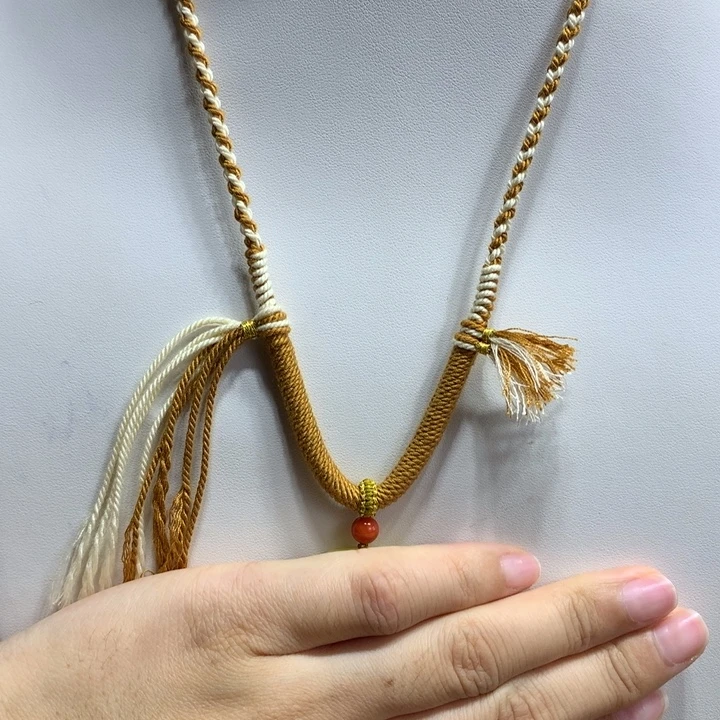 颈饰未镶嵌南红玛瑙挂绳