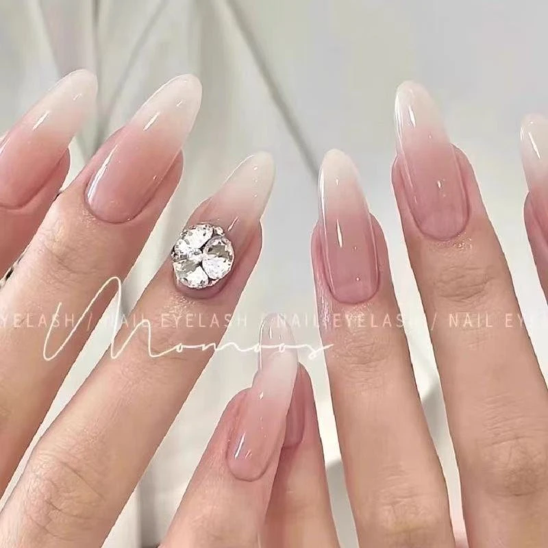 希妹美甲华子切手工堆钻6颗