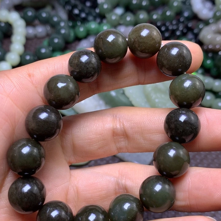 未镶嵌手串和田玉14