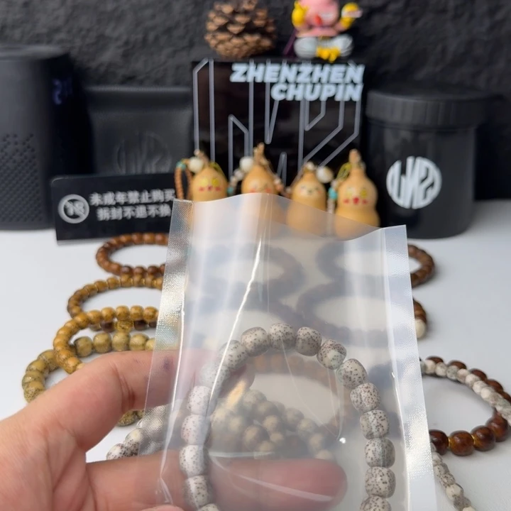 星月菩提手串骨瓷白大眼10*9