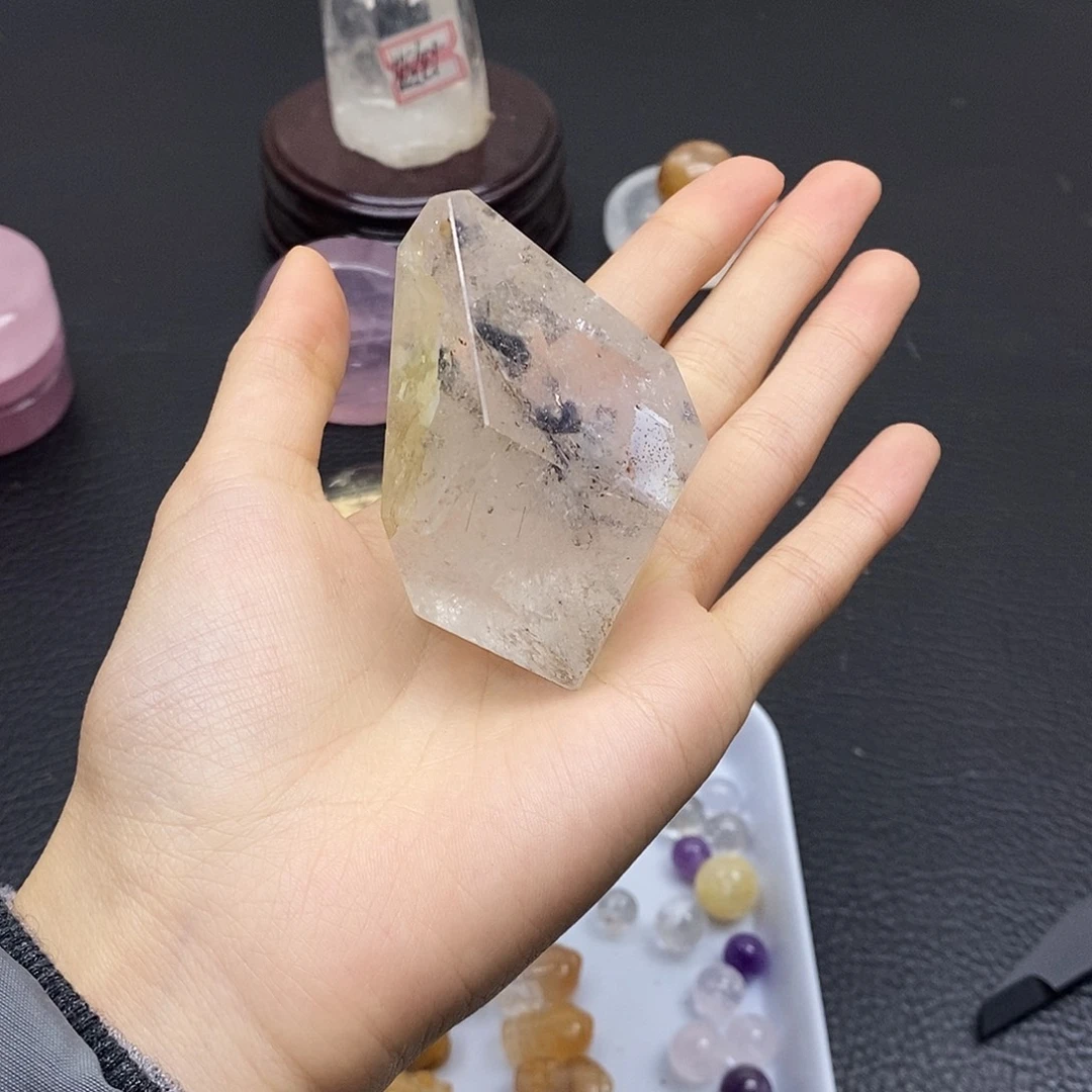 珠宝半成品水晶未镶嵌219水晶石