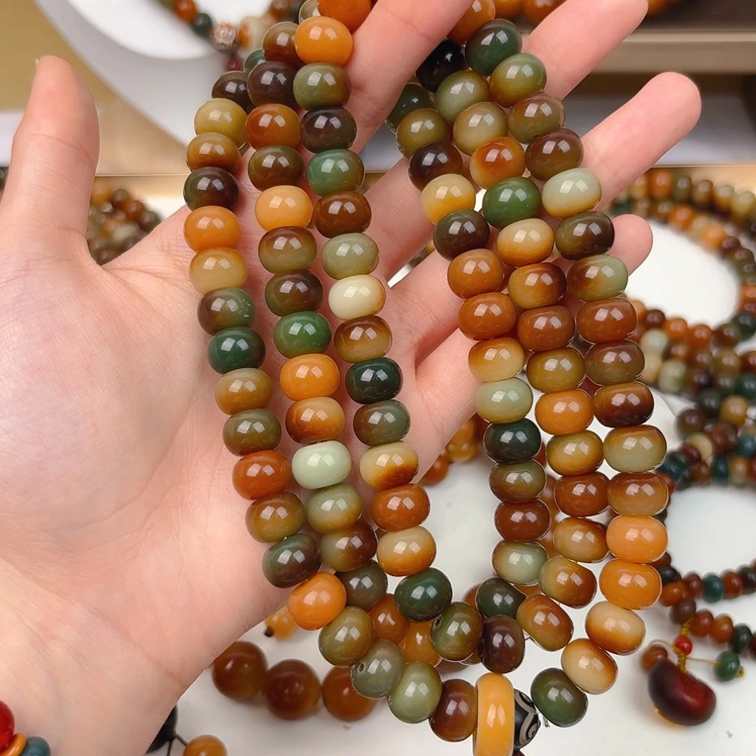 菩提根/象牙果吊坠敦煌108佛手