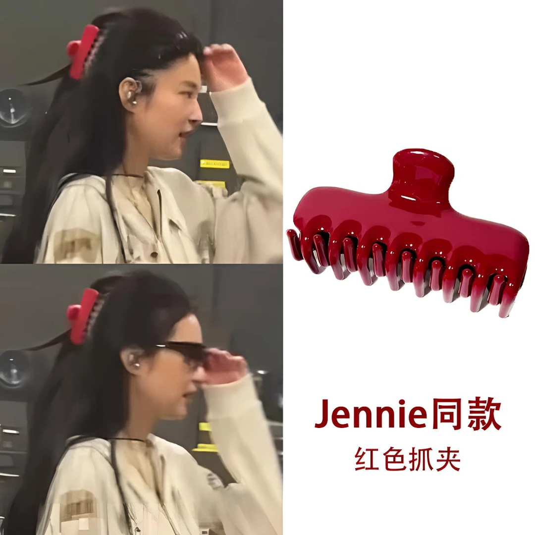 法式醋酸发夹玳瑁色高级感抓夹盘发女后脑勺鲨鱼夹轻奢发饰新品