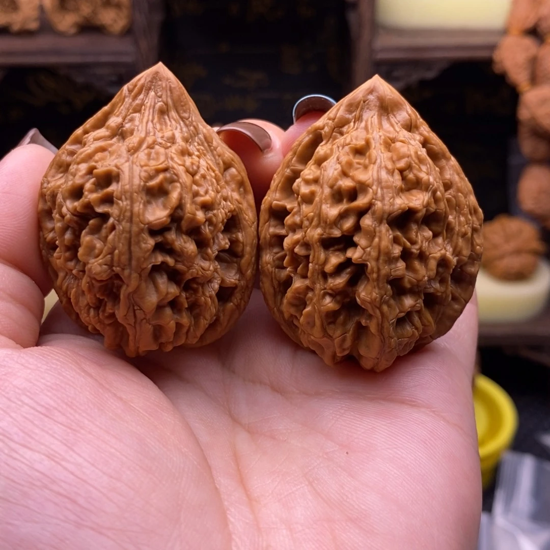 文玩核桃把件39大孤石