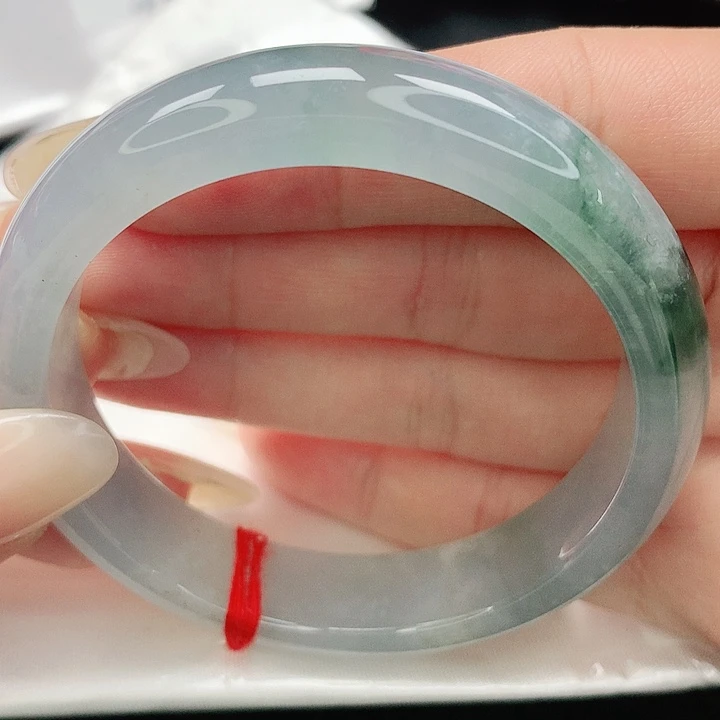 翡翠手镯未镶嵌缅甸天然A货翡翠