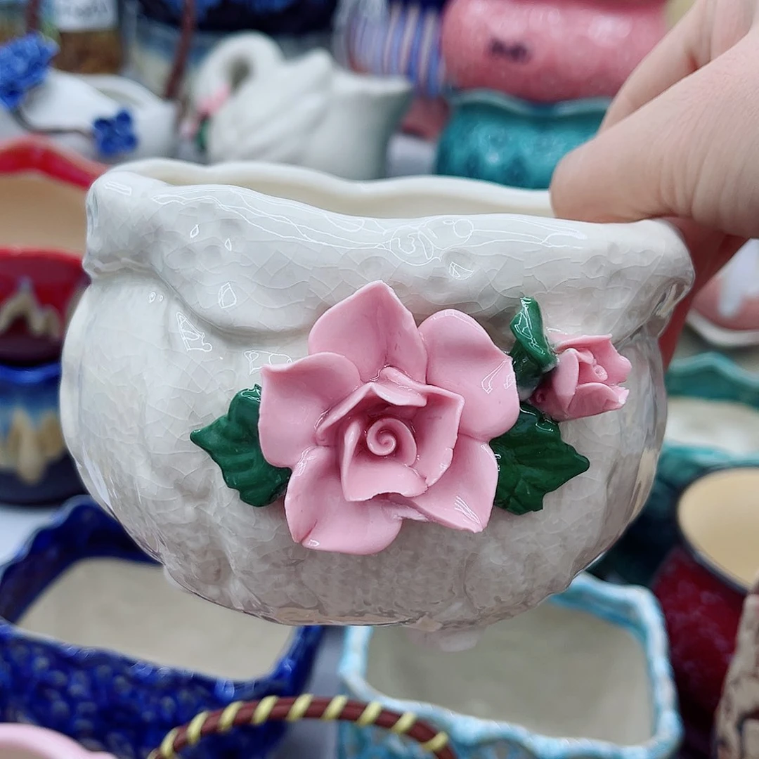 多肉绿植陶瓷花盆