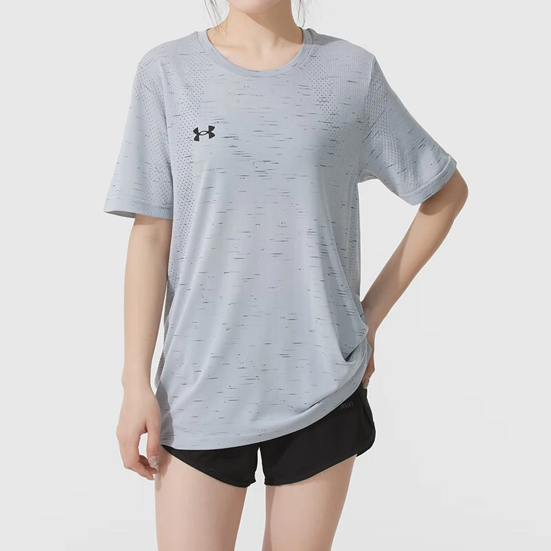 Under Armour/安德玛男装女装 25秋季新款运动服足球训练透气短袖
