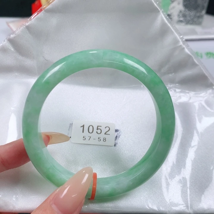 未镶嵌手镯翡翠编号1052
