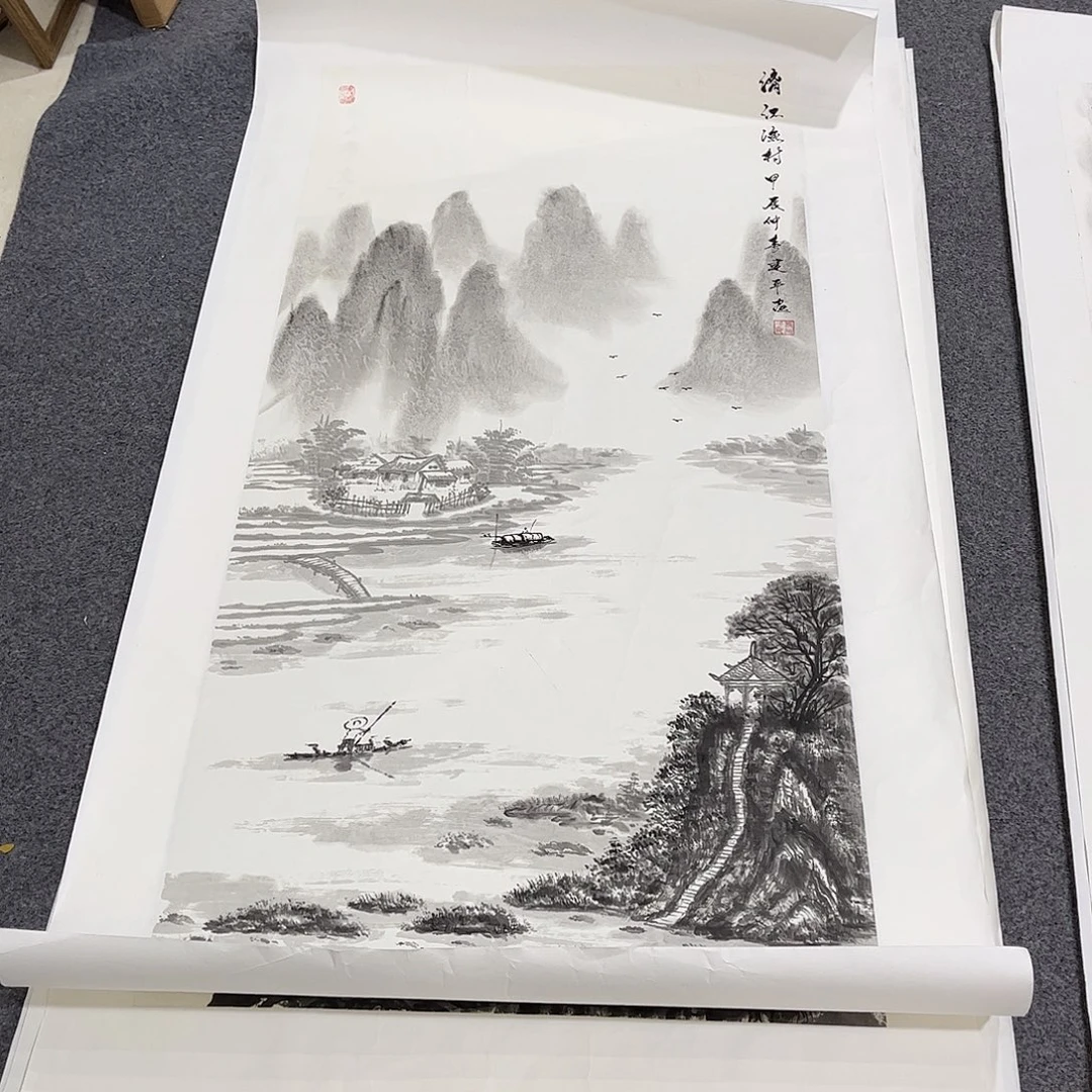 国画L精品国画作品