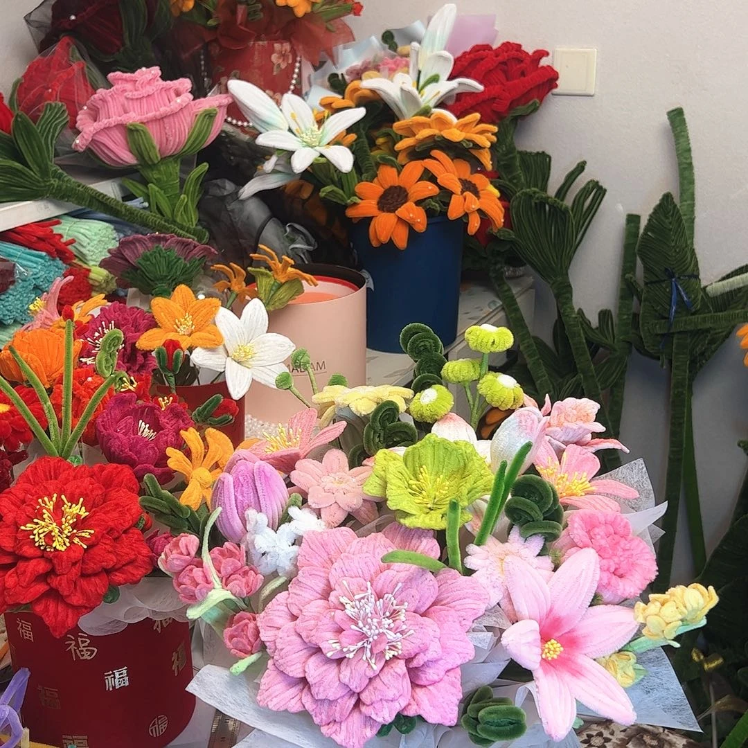 扭扭棒新年抱抱桶