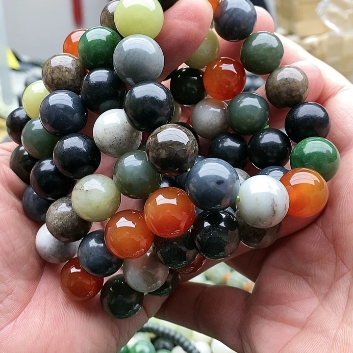 【闪购商品】未镶嵌手链和田玉16多宝拍一发一