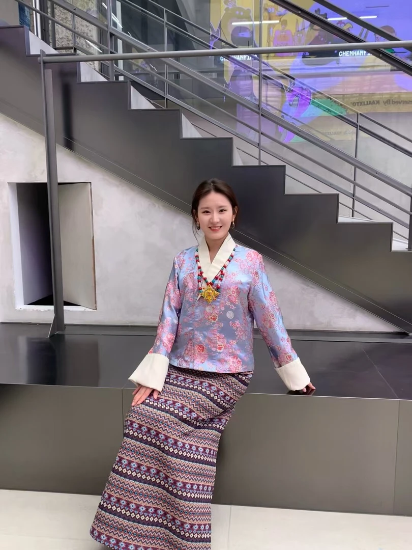 梅朵啦｜【新款不丹服】新款藏式服女装民族风印花休闲不丹服套装