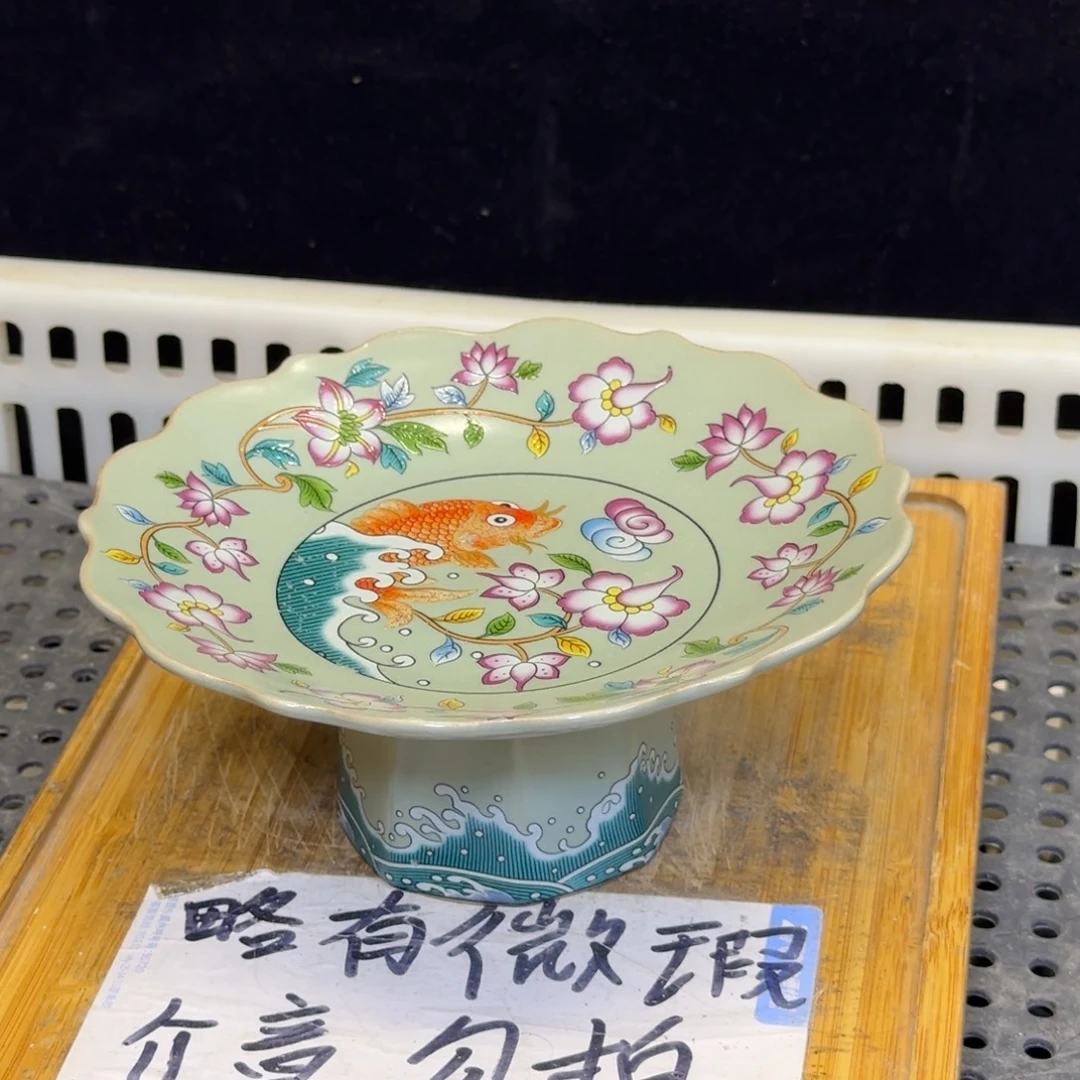 微瑕疵介意勿拍陶瓷器皿X806